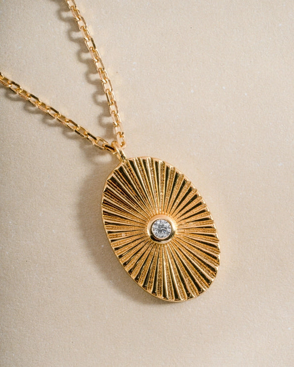 Oval Medallion Necklace