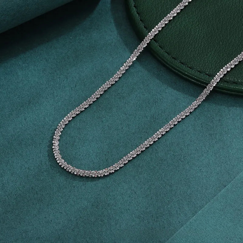 The Stella Textured Starry Rope Chain Choker