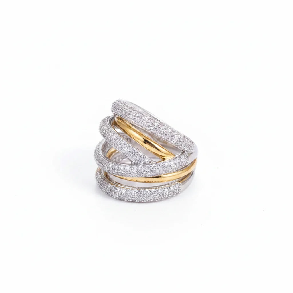 The Sovereign Chunky Multi-Layer Crossover Band