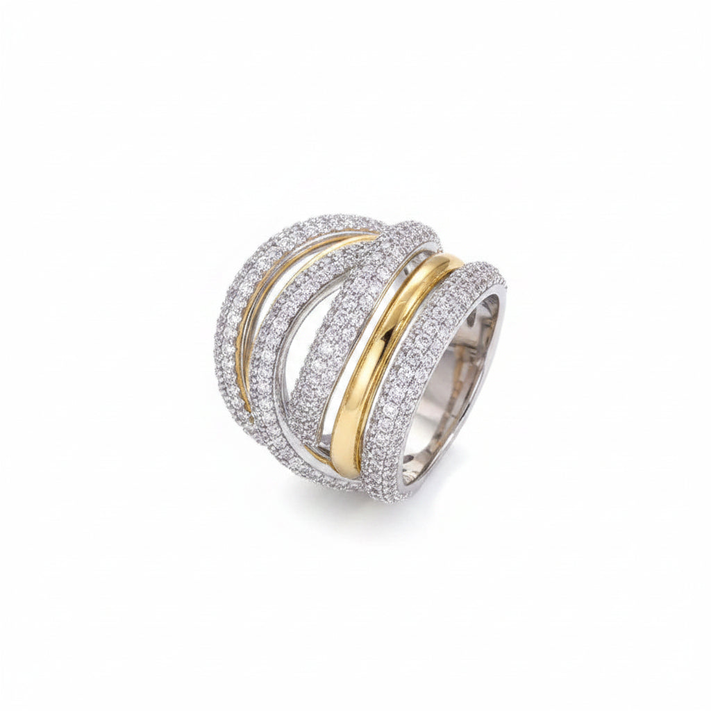 The Sovereign Chunky Multi-Layer Crossover Band