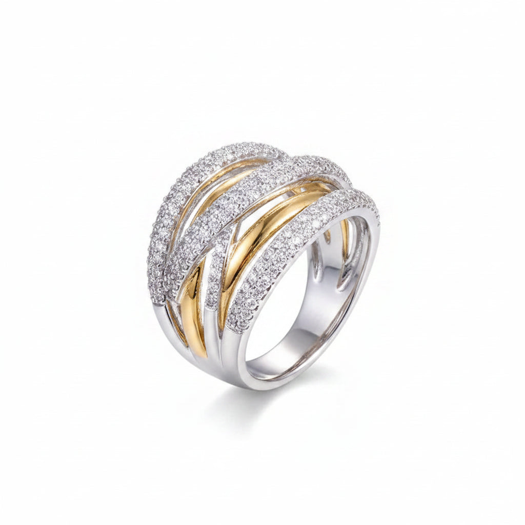 The Sovereign Chunky Multi-Layer Crossover Band