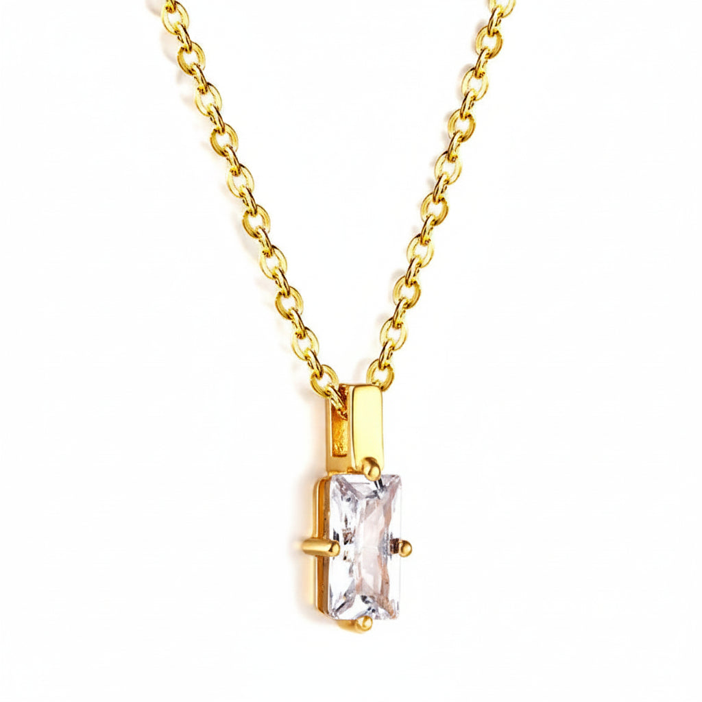 The Soleil Geometric Sunburst Statement Necklace