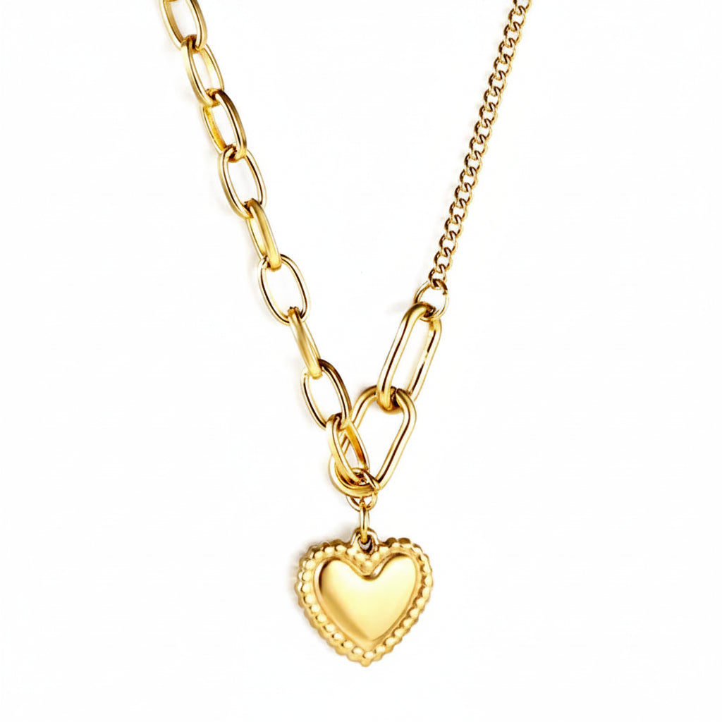 The Soleil Geometric Sunburst Statement Necklace