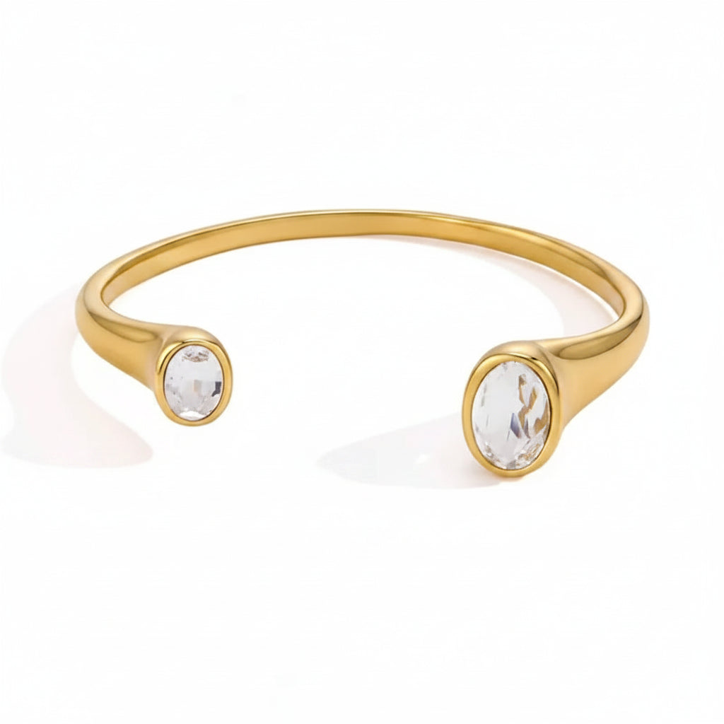 The Sorbonne Avant-Garde Contour PVD Coated Statement Band