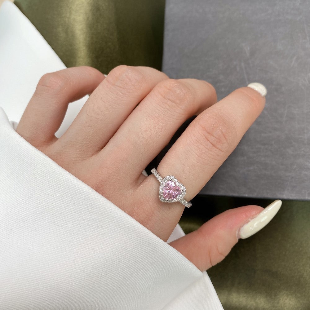 The Promise Bow-Knot & Teardrop Sterling Silver Ring