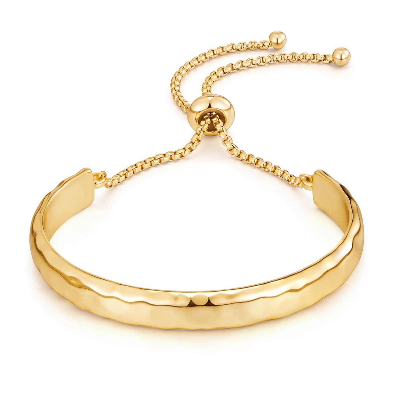 Léna Minimalist Twisted Link Bracelet - Adjustable