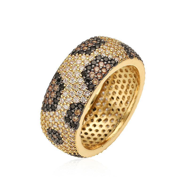 Wild Safari Leopard Ring Collection