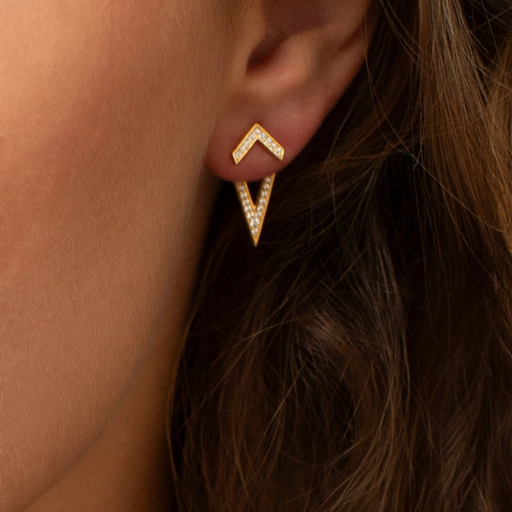 Chevron Ear Jackets