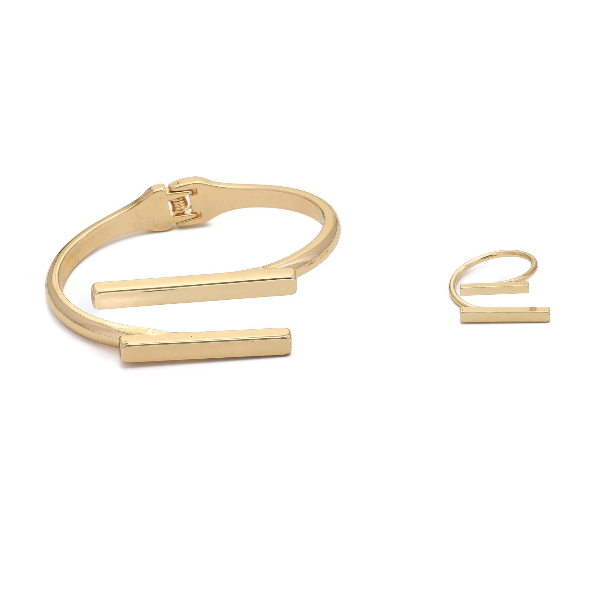 Geometric Statement Jewelry Suit