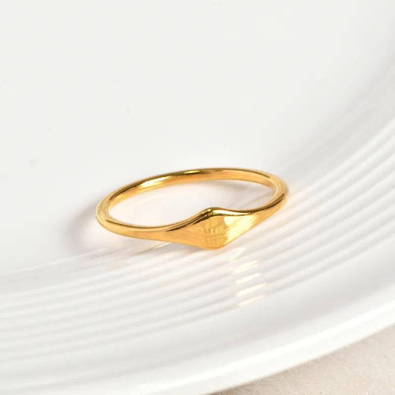 The Medusa Gold PVD Coated Sculpted Textured Snake Ring