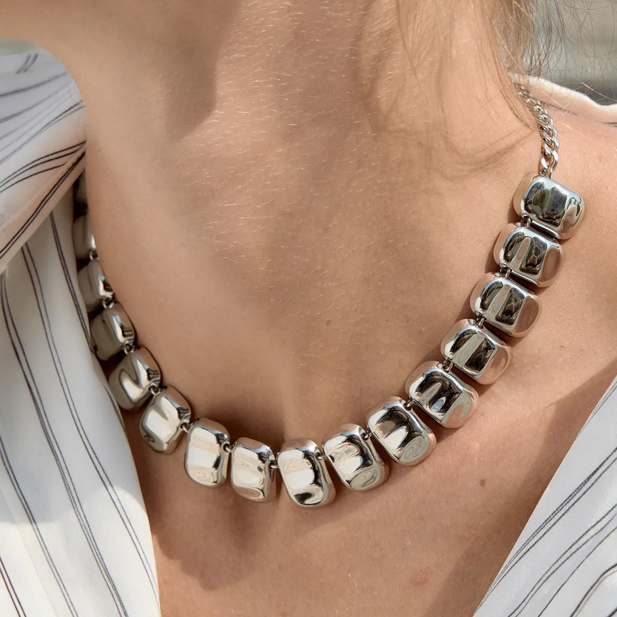The Echo Heavyweight Architectural Statement Choker