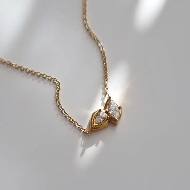 Rianne Cz Necklace | Dainty Everyday Necklace