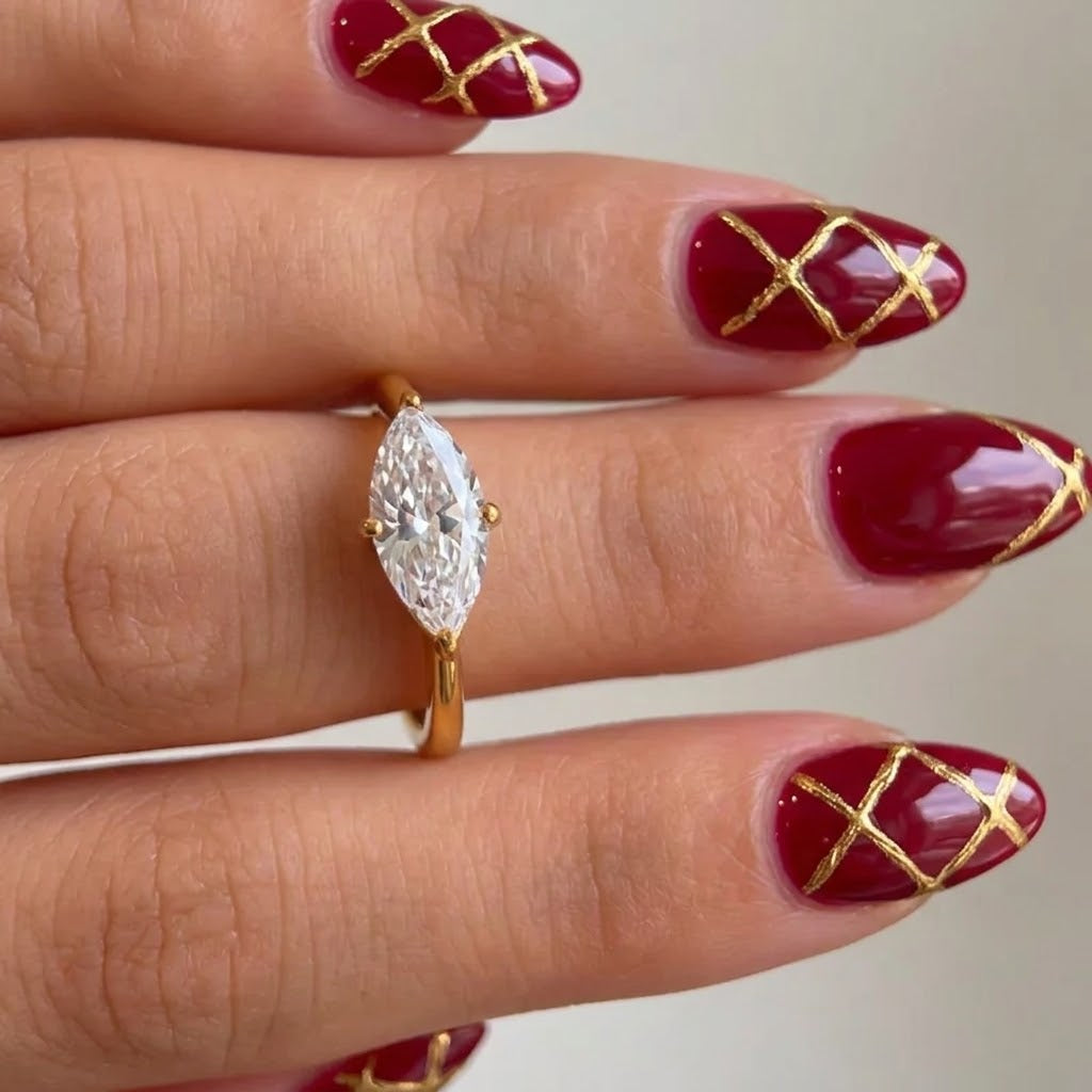 The Astra 18K Gold Pear & Radiant Cut Zircon Ring