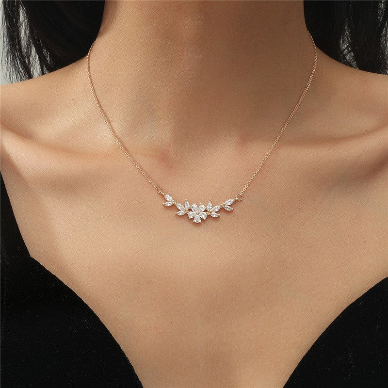 Eternal Blossom Zircon Choker