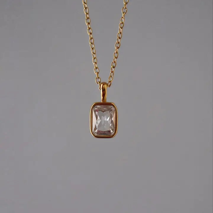 Haven Necklace | Cz Pendant Necklace
