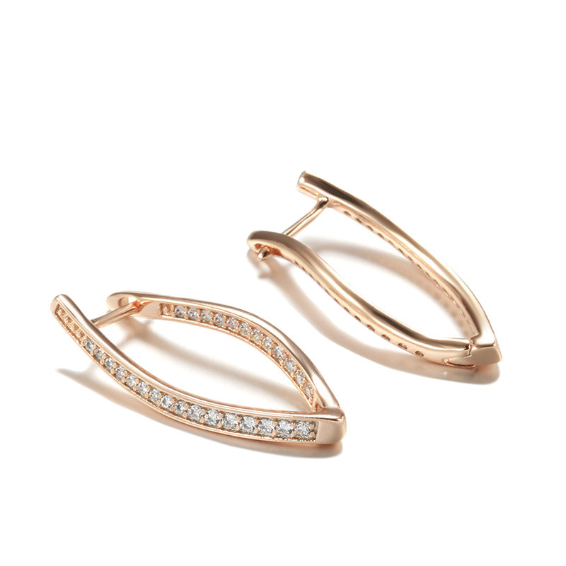 Marquise Aura Zircon Drop Earrings