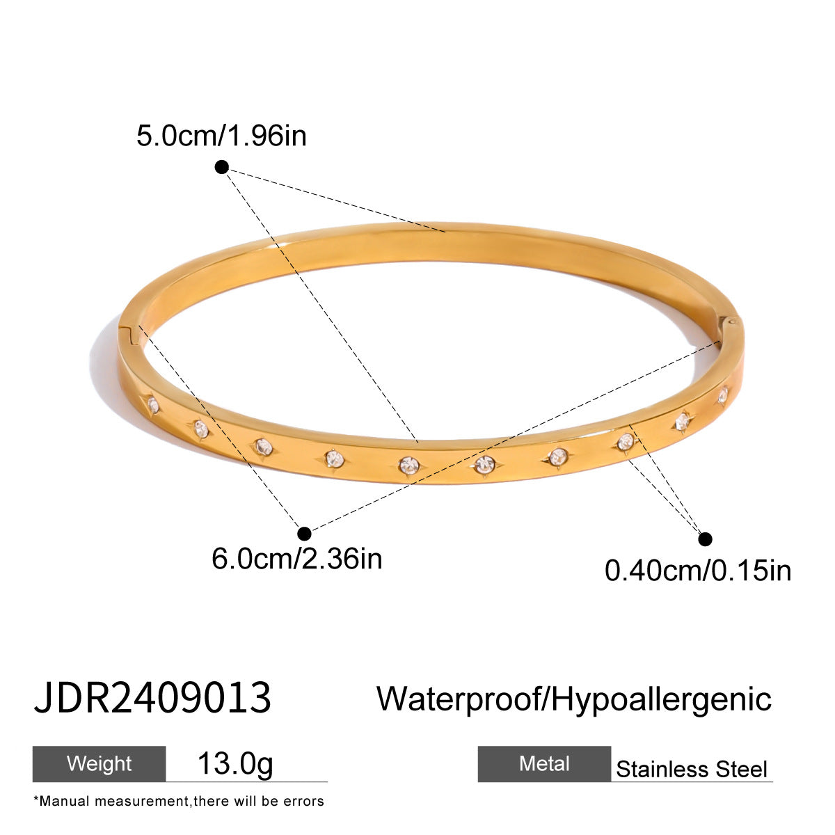 Signature Roman Zircon Bangle Suite