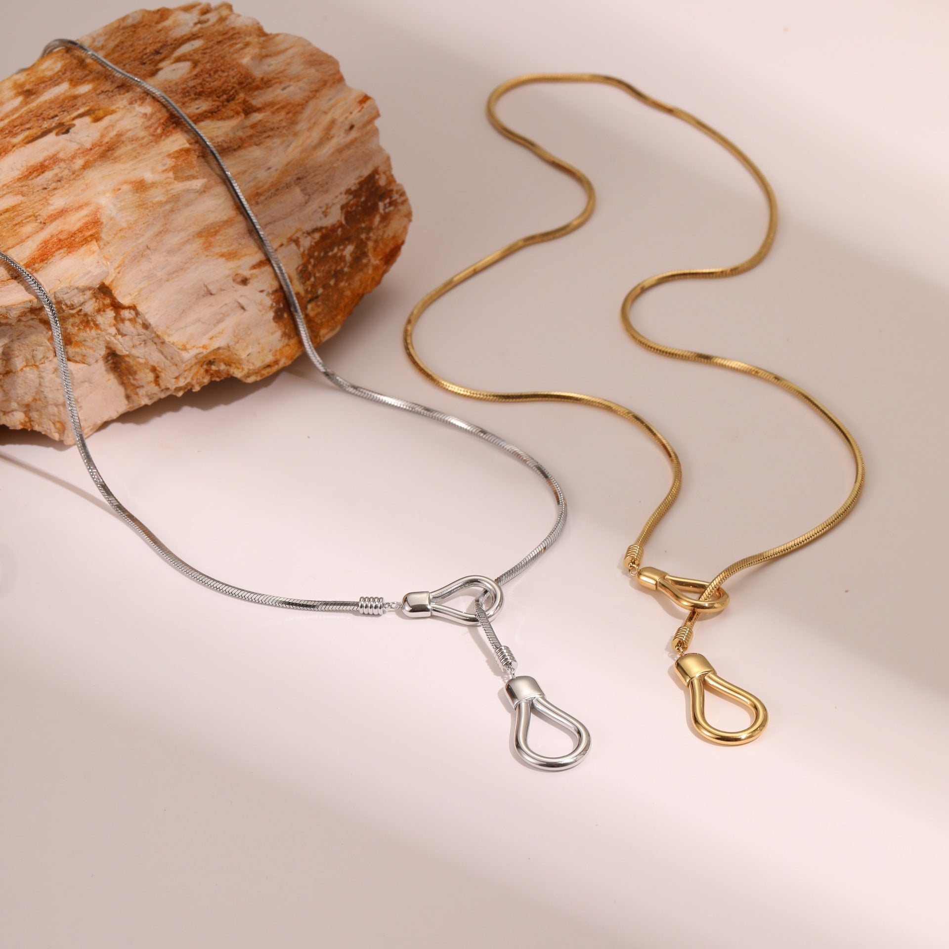 18K Gold-Plated Long Tassel Pendant Necklace