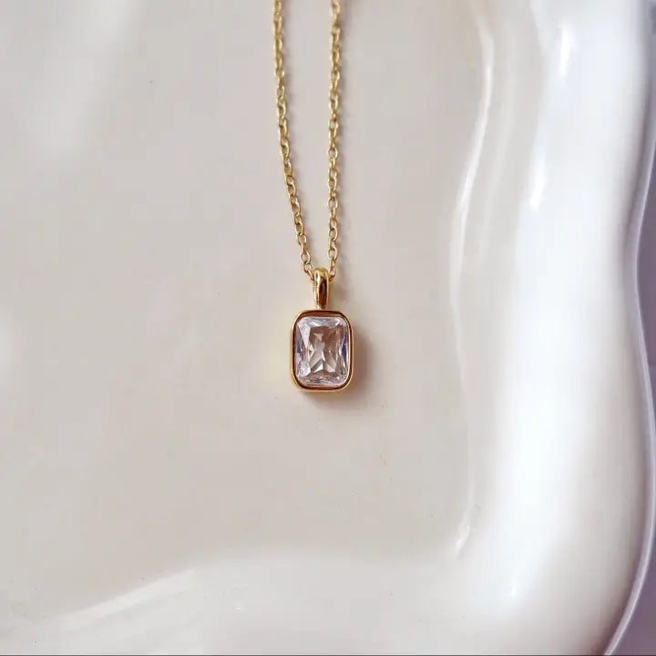 Haven Necklace | Cz Pendant Necklace