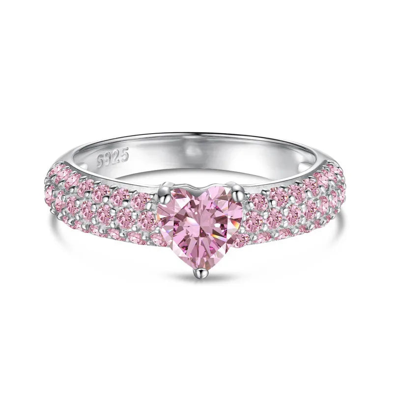 The Promise Bow-Knot & Teardrop Sterling Silver Ring