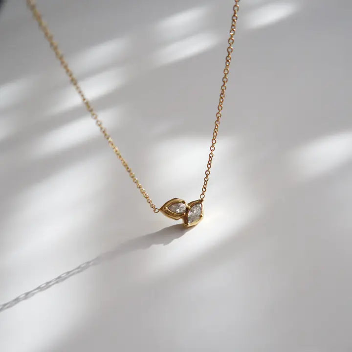 Rianne Cz Necklace | Dainty Everyday Necklace