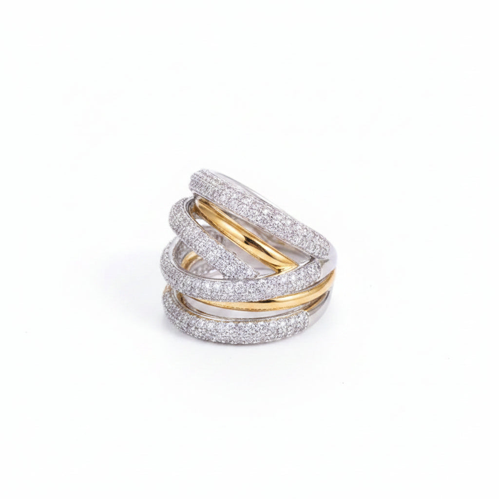 The Sovereign Chunky Multi-Layer Crossover Band