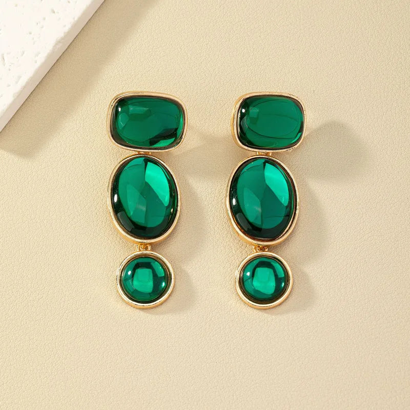 The Maeve Fluid Liquid Gold Statement Earrings