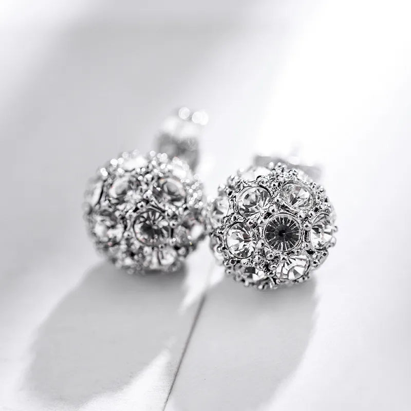 The Nova Glitter Ball Statement Earrings