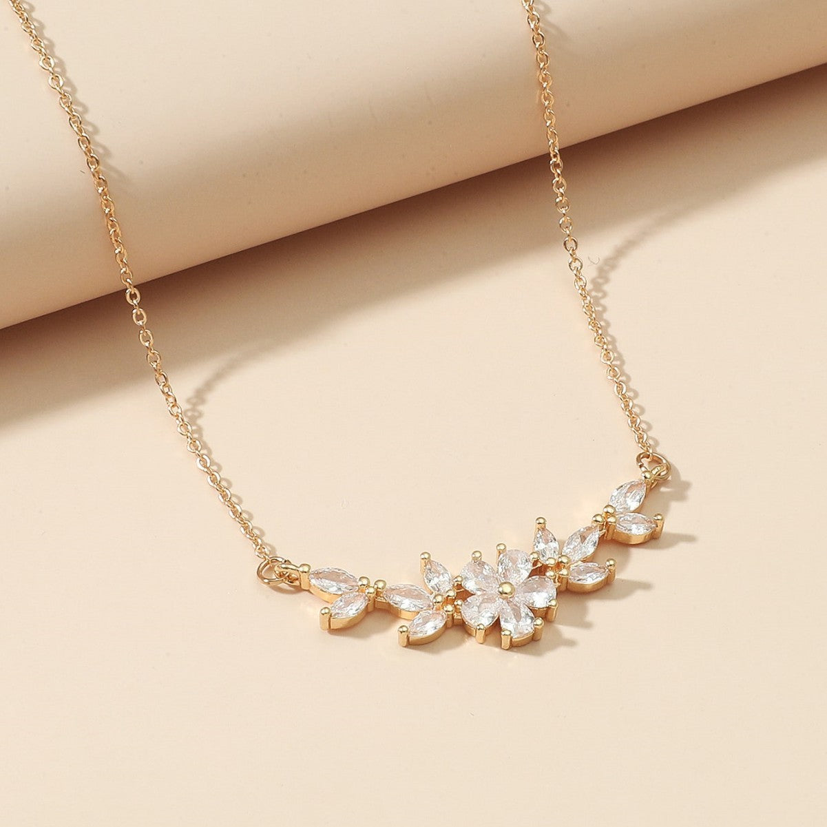 Eternal Blossom Zircon Choker