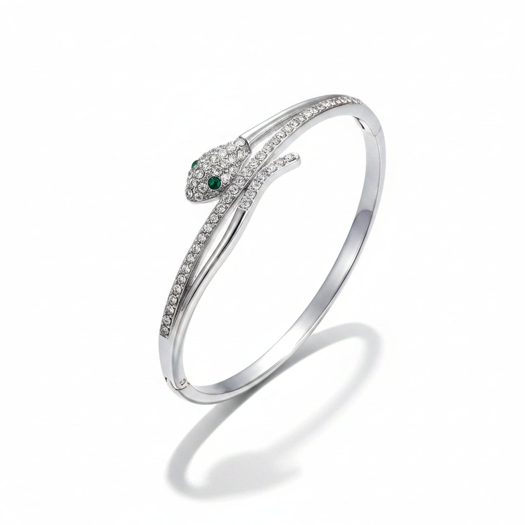 Royal Emerald Snake Bracelet