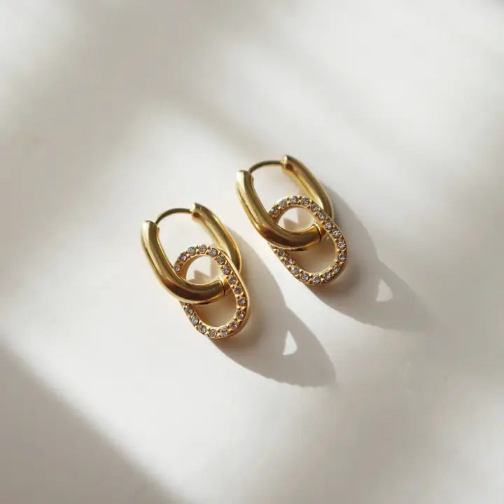 Arabella Double Hoop
