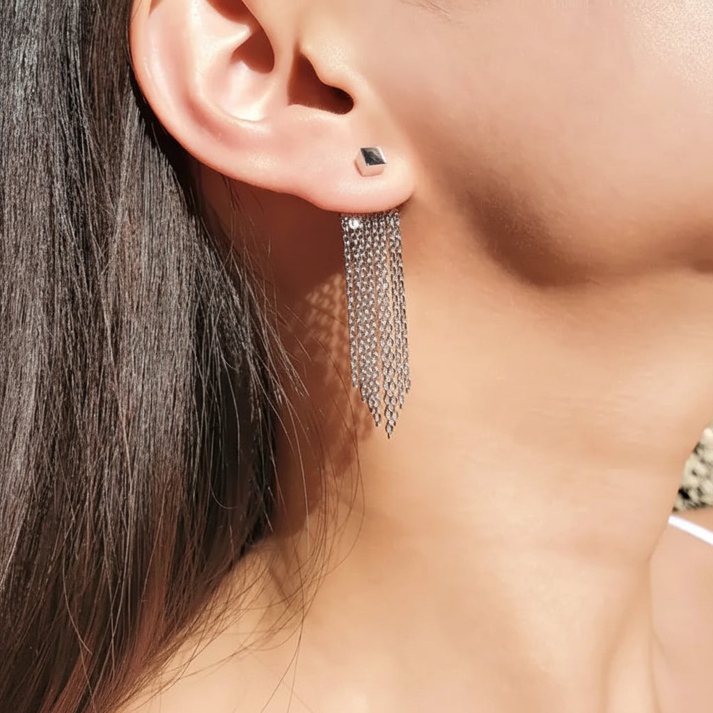 Chain Drop Ear Jackets