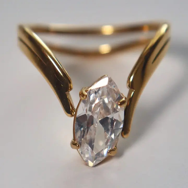 Elena Ring | V Marquise Ring